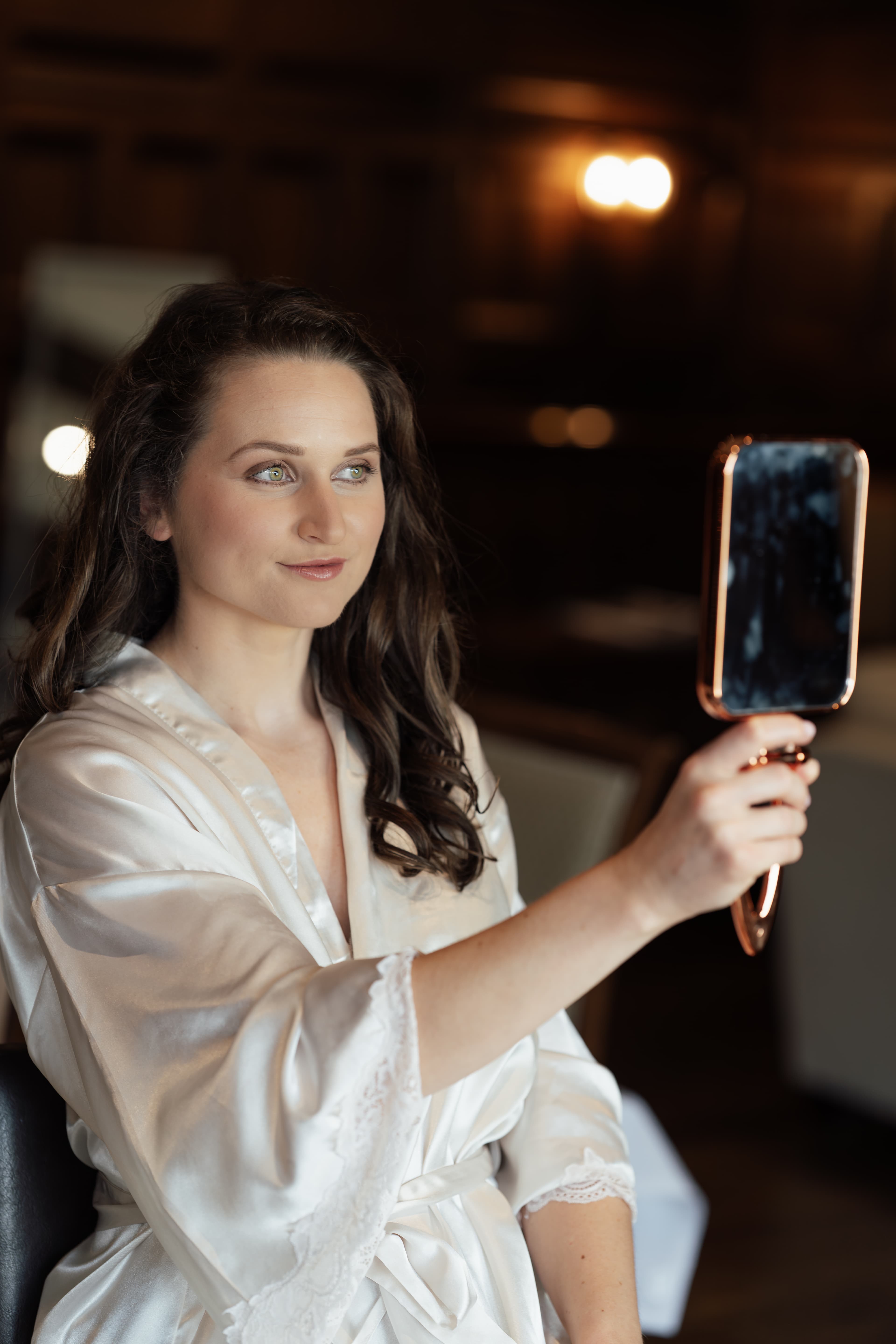 Intimate wedding moment between Claire and Dave captured in natural light