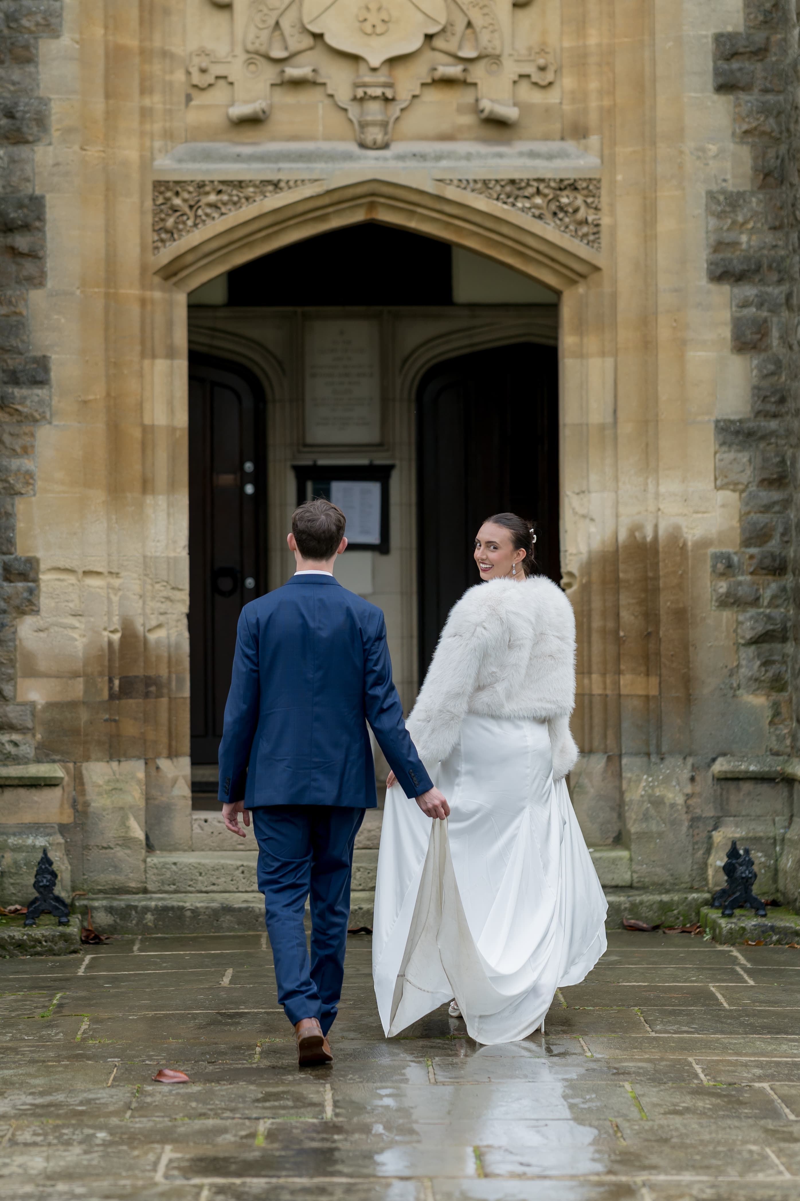 Wedding couple portrait at Dulwich venue - follow @thelucks.photography on Instagram