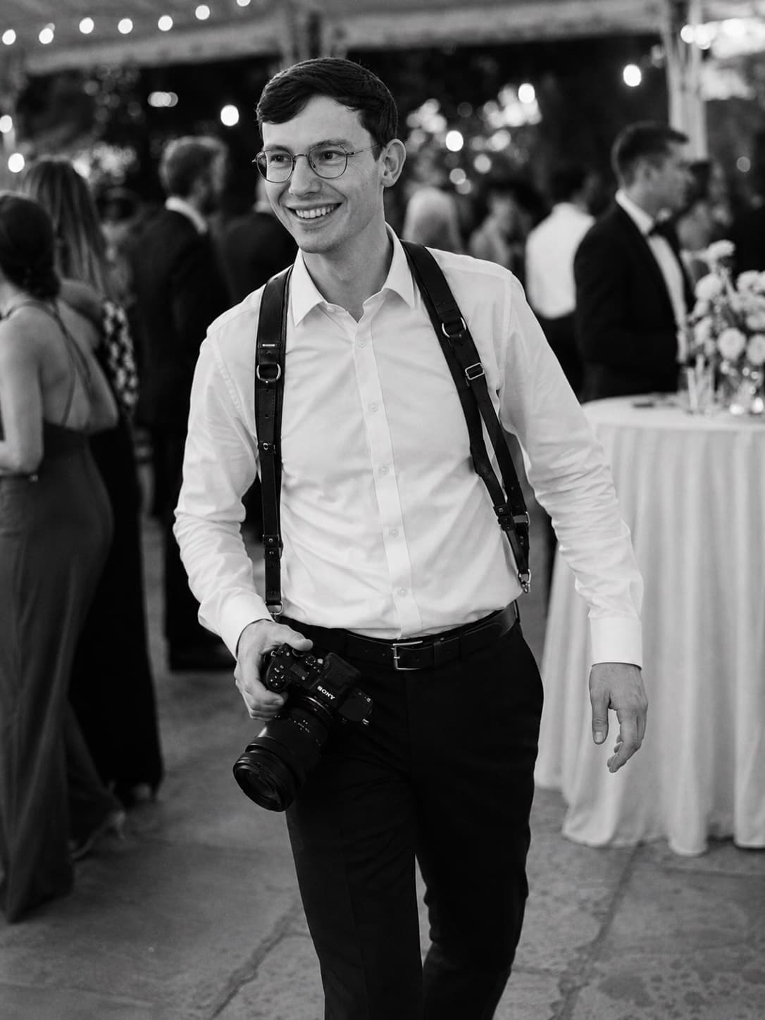 Portrait of Joe Luck, documentary wedding photographer