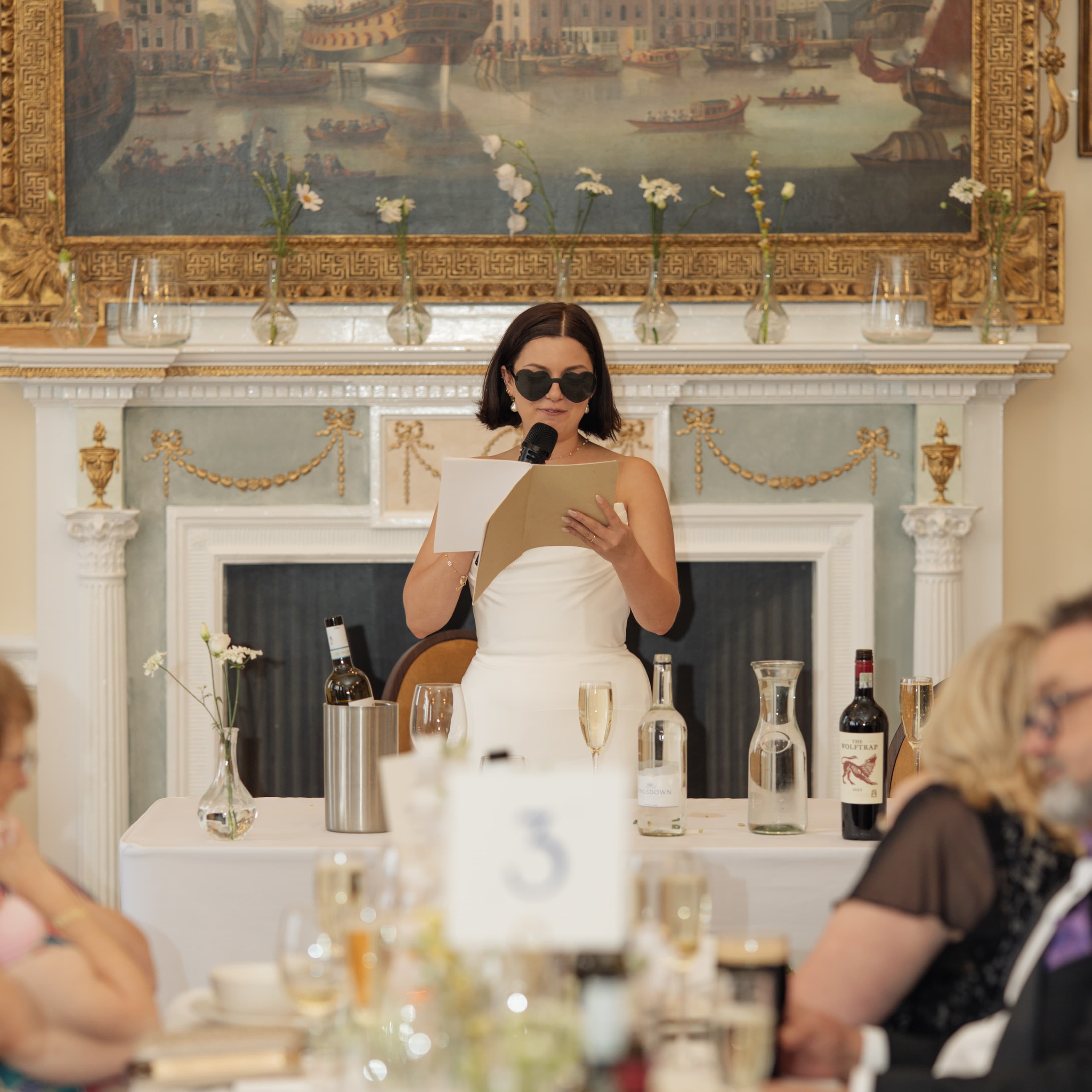 Elegant bridal portrait in doorway - follow @thelucks.photography on Instagram
